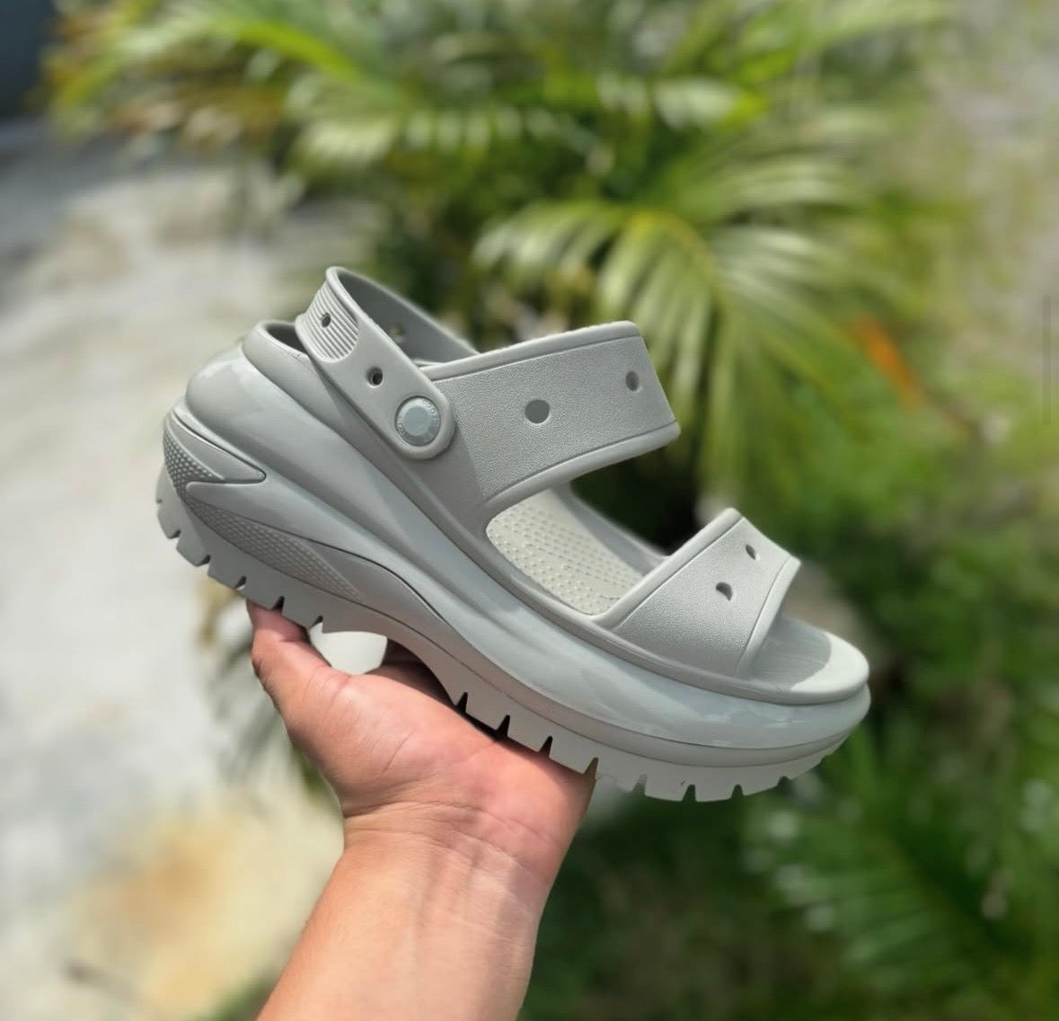 Mega crush sandals Gris