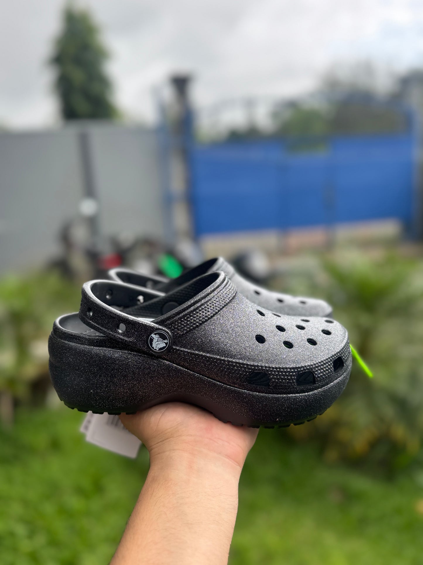 Classic Platform Glitter