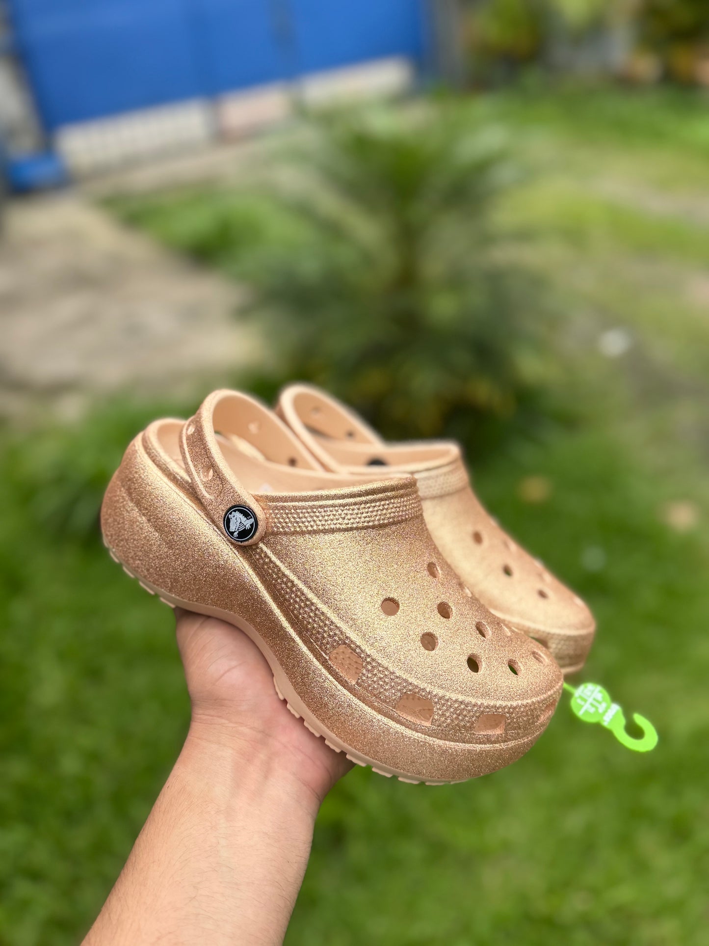 Classic Platform Glitter