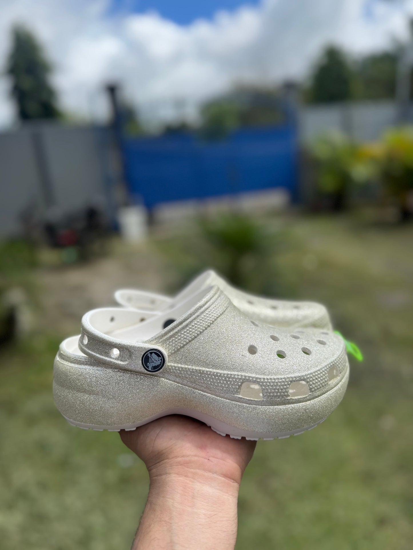 Classic Platform Glitter