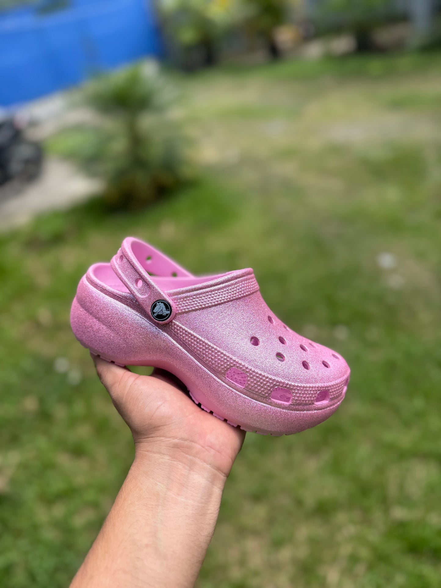 Classic Platform Glitter